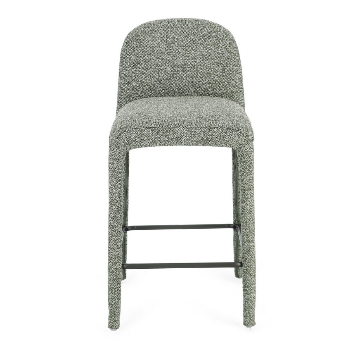 BT ANKARA Green design Upholstered indoor bar stool